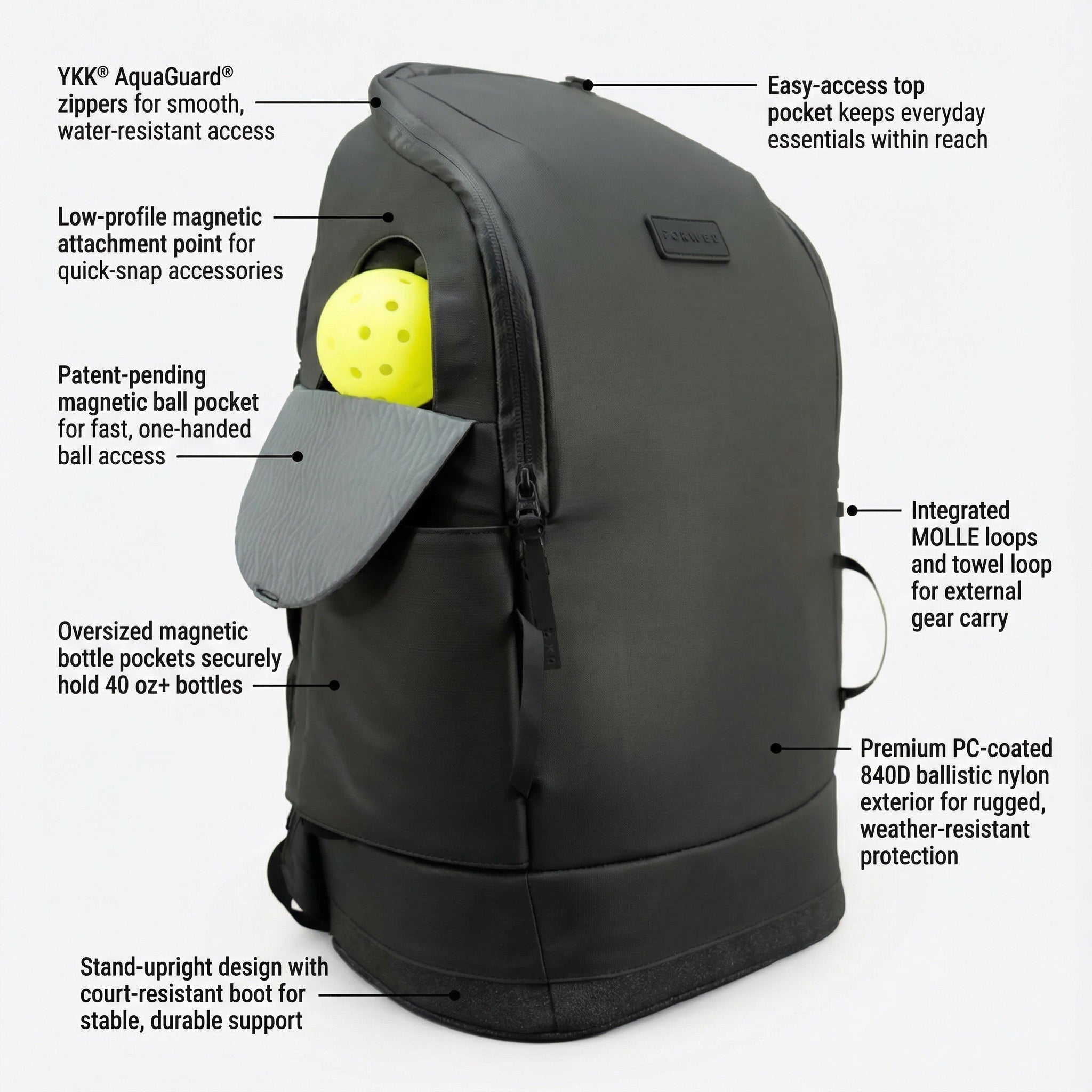 Court Caddy Pickleball Bag